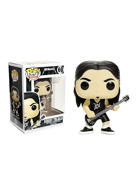 Funko Metallica Pop! Robert Trujillo Vinyl Figure | Vinyl figures, Funko, Robert trujillo