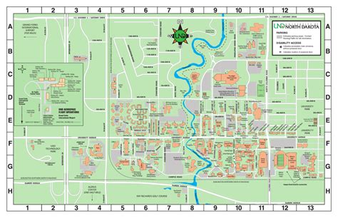 University Of North Dakota Campus Map Map | Hot Sex Picture