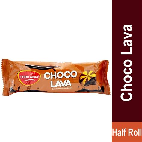 Buy Cookania Choco Lava Center Filled Chocolate Cookies Hall Roll At Best Price - GrocerApp