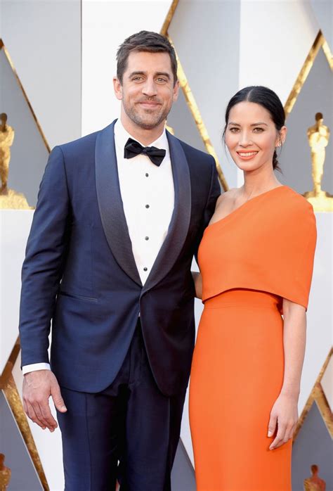 Olivia Munn and Aaron Rodgers Picture | 88th Annual Academy Awards ...