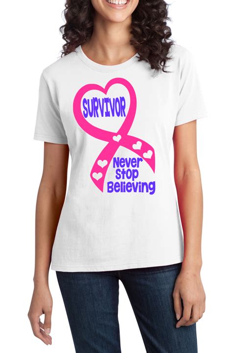 Survivor Breast Cancer Awareness T-Shirt