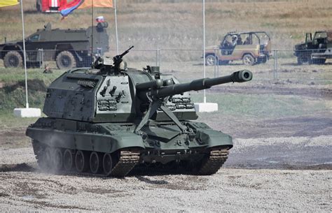 2S19 Msta S, Self Propelled Howitzer, Russian Ground Forces, Vehicle ...