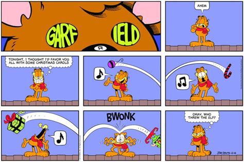 Garfield (December 15, 2019) - Christmas Caroling | Garfield comics, Comic strips, Christmas carol