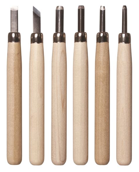 Zart Deluxe Lino & Wood Carving Tools Set of 6