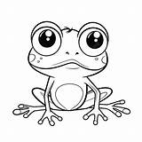 Frog Coloring Pages Forhalaman Mewarnaicoloring  Vrogueco sketch template