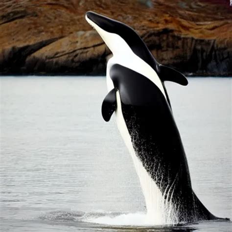 a killerwhale - cat - hybrid, animal photography | Stable Diffusion ...