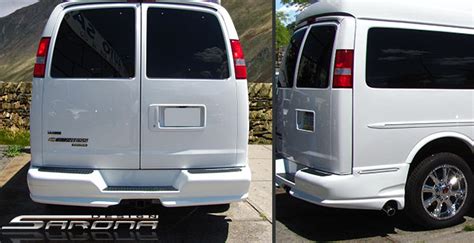 Custom GMC Savana Van All Rear Bumper - Sarona