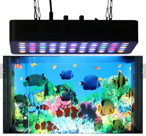 Lights & Lighting Dimmable marine aquarium led lighting Full Spectrum ...