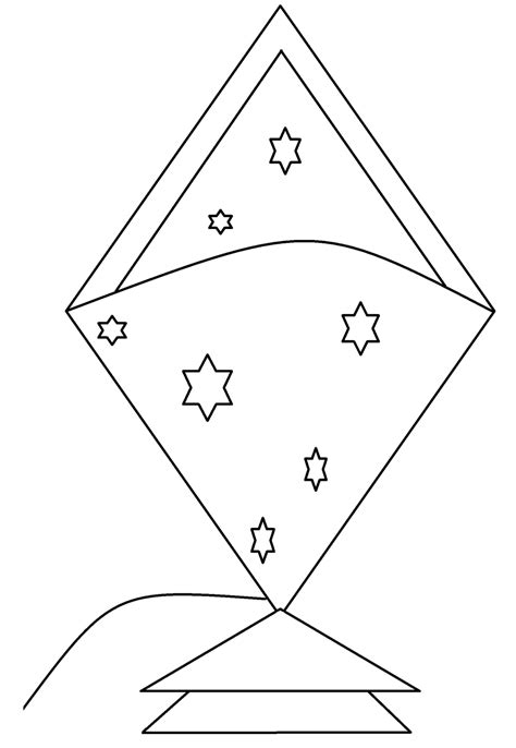 Free Printable Kite Coloring Pages For Kids