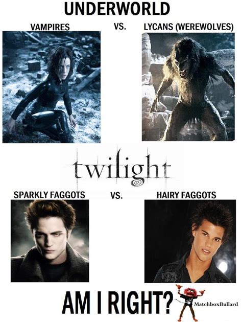 Vampires vs. Werewolves