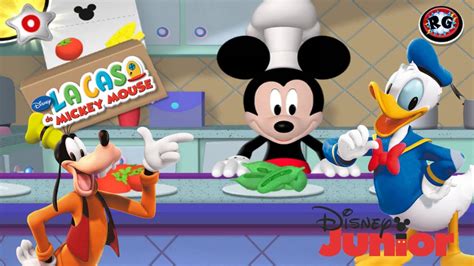 Mickey & Minnie's Universe - Mickey Mouse Cooking Game / Juego de Cocina - Disney Junior - YouTube