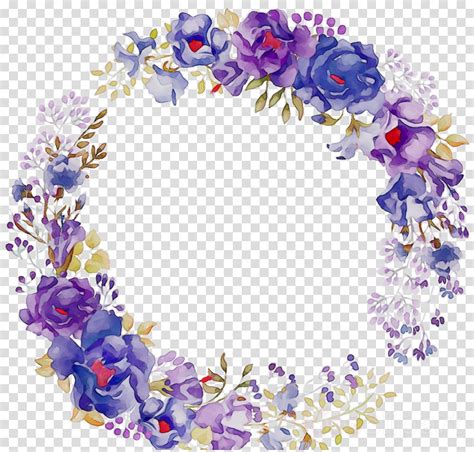 purple flower wreath clipart 10 free Cliparts | Download images on Clipground 2024