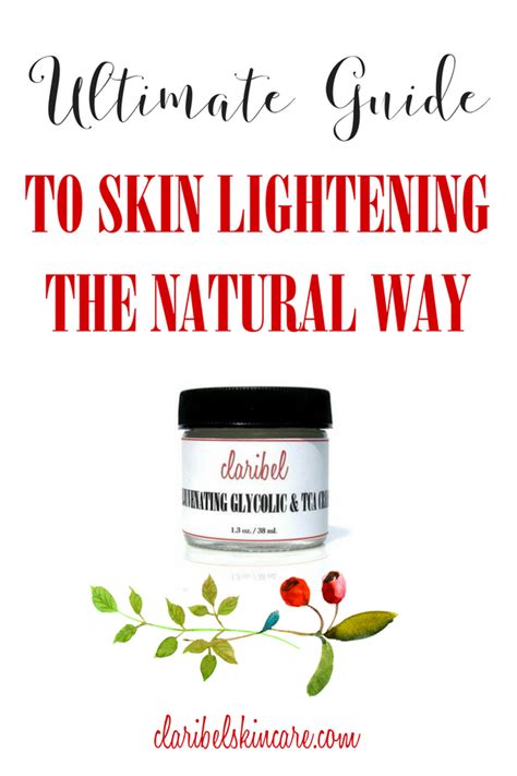 Natural Skin Lightening Cream ৹ Top 9 Ingredients You'll Want | Lighten skin, Natural skin ...