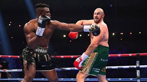 Boxing: Tyson Fury survives knockdown to claim controversial win against Francis Ngannou - Live ...