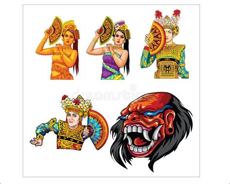 Barong Dance Stock Illustrations – 740 Barong Dance Stock Illustrations, Vectors & Clipart ...