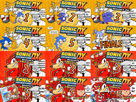 Sonic Adventure DX Thumbs Part: Tails and Knuckles by ZatchZ on DeviantArt