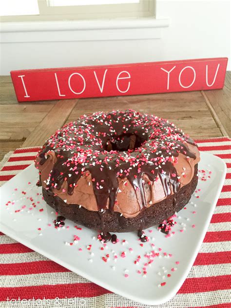 Giant Chocolate Donut Cake Recipe! - Tatertots and Jello