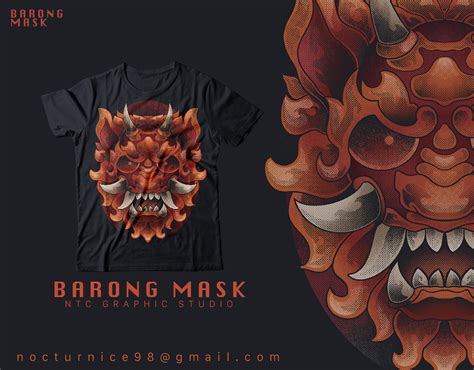 Barong Mask Illustration on Behance