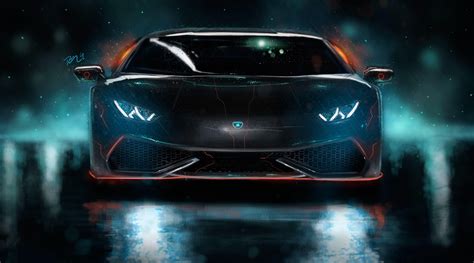 Neon Lamborghini Wallpapers - Top Free Neon Lamborghini Backgrounds - WallpaperAccess