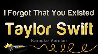 Taylor Swift Karaoke | Sing King Karaoke - YouTube