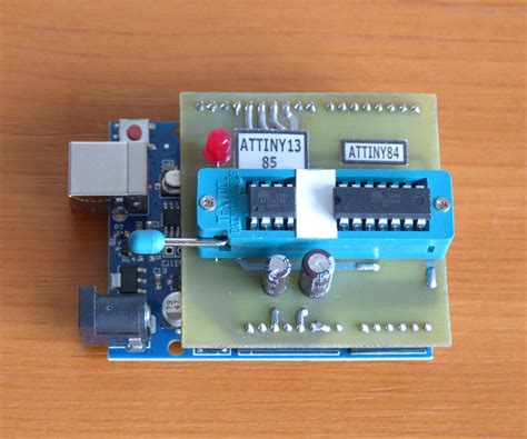 A Tiny Programmer for ATTINY Microcontrollers With Arduino UNO : 7 ...