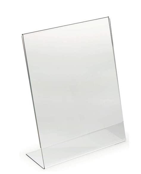 Buy Rasper Acrylic Display Stand A4 Paper Holder Acrylic Signage Holder A4 Size Acrylic Photo ...