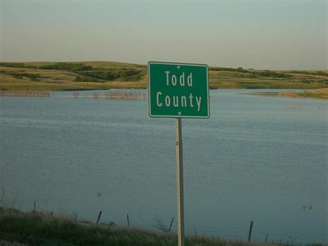 Todd County Line | US Hwy 83. Todd County is one of two "uno… | Flickr