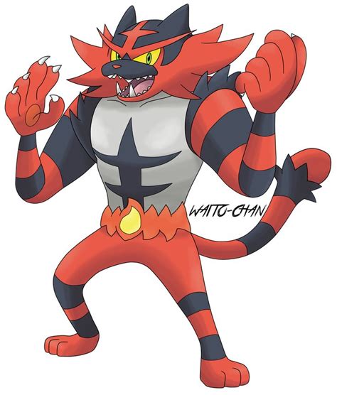 Incineroar by WaitoChan on DeviantArt | Pokemon incineroar, Pokemon art, Pokemon teams