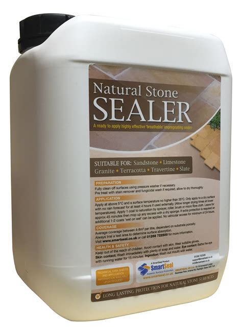 Indian Sandstone and Natural Stone Sealer for Patios and Floors - Smartseal