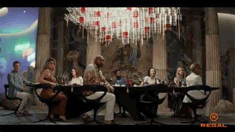 Dinner Table Glass Onion GIF by Regal - Find & Share on GIPHY