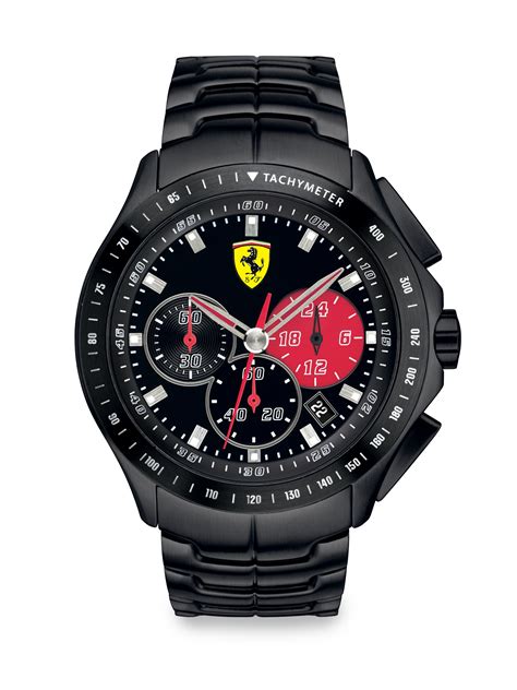 Scuderia Ferrari Race Day Chronograph Watch in Red for Men (BLACK) | Lyst