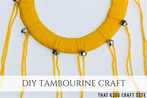 DIY Tambourine Craft - That Kids' Craft Site