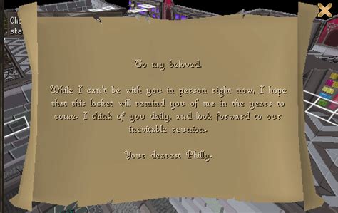 Easter egg? (Tarnished Locket) : r/2007scape