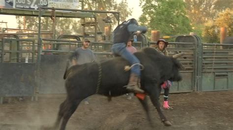 Bull riding accident leaves a young rider in a coma - ABC30 Fresno