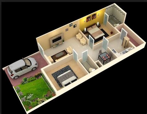 1000 square feet modern Home Plan Everyone Will Like | Acha Homes