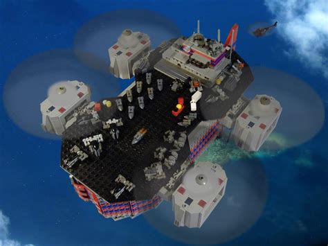 MOC: Microscale Helicarrier - Special LEGO Themes - Eurobricks Forums