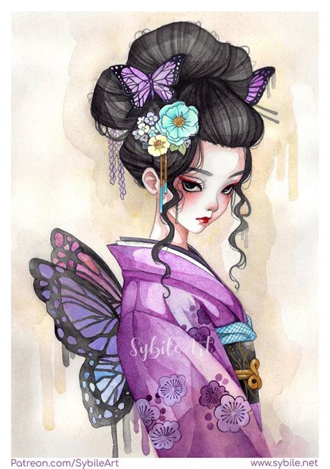 Madame Butterfly by SybileArt on DeviantArt