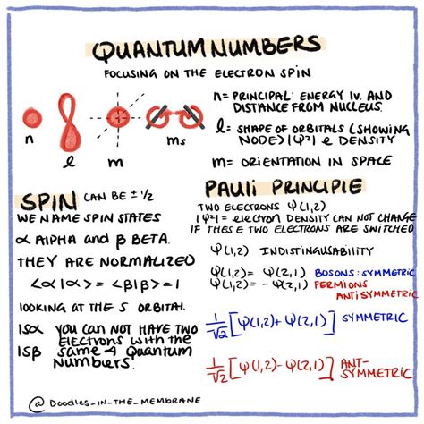 Spin Quantum Number | Chemistry worksheets, Teaching chemistry, Chemistry