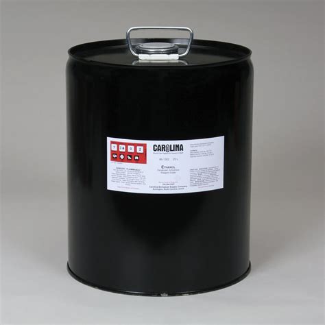 Ethanol, Anhydrous, Reagent Grade, 20L | Carolina.com