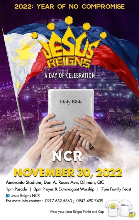 Jesus Reigns Celebration All Set on Nov 30 - ClickTheCity