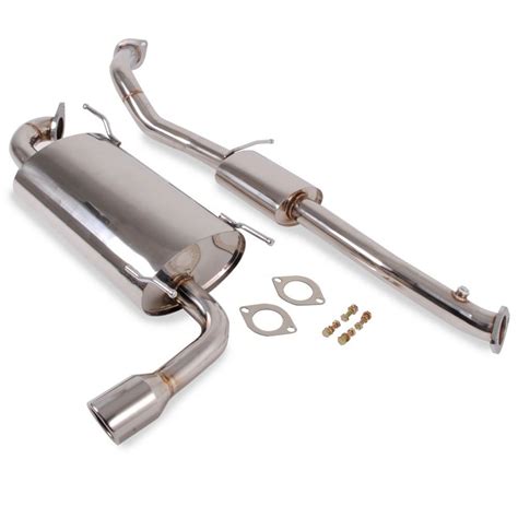 STAINLESS STEEL CAT BACK SPORT EXHAUST SYSTEM FOR MAZDA MX5 MX-5 MIATA ...