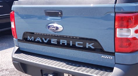 Maverick Tailgate Letters PPF Cutout | MaverickTruckClub - 2022+ Ford Maverick Pickup Forum ...