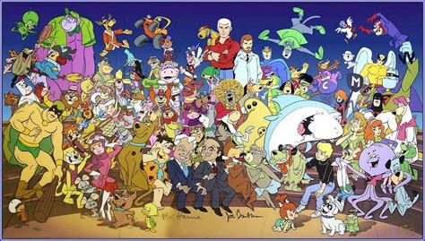 Hannah Barbera | Hanna barbera characters, 80s cartoons, Hanna barbera