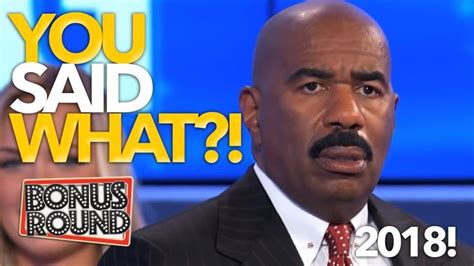 10 Family Feud Answers that SHOCKED & STUMPED Steve Harvey In 2018 ...