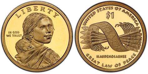 2010-S Sacagawea Native American Dollar PR69DCAM PCGS Proof 69 Deep Cameo Coins american coins ...