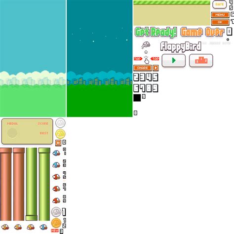 flappy bird sprites : r/gaming