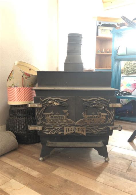 Vintage Fire King Wood Burning Stove- Prescott, AZ for Sale in Groom Creek, AZ - OfferUp