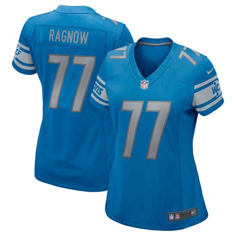 Women’S Nike Frank Ragnow Blue Detroit Lions Game Jersey – TXTrend Shop