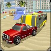 Download Off-Road Camper Van Truck 3D android on PC