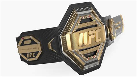 3D model ufc champion belt - TurboSquid 1614074